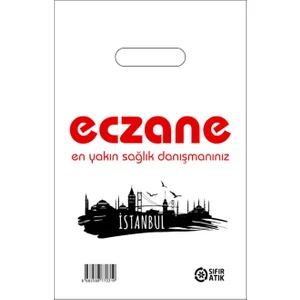 Yılmaz Plastik Eczane Poşeti  17*25 5 Kg