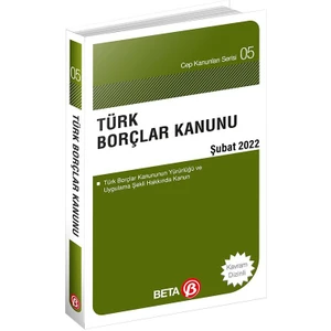 Türk Borçlar Kanunu (Ağustos 2021)