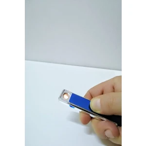 Herkesetoptantic Elektronik/tungsten Tesla Aşağı Kaydırmalı USB Şarjlı Çakmak