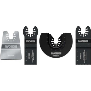WA5092 4 Parça Universal Metal, Ahşap Kesme ve Raspalama Aksesuar Seti