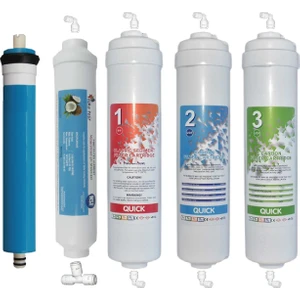 Kapalı Kasa Su Arıtma Cihazları Için Ekonomik Filtre Seti