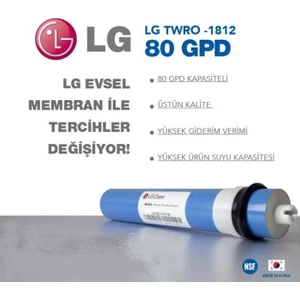 Mebran Filtre Lg Chem 80 Gpd