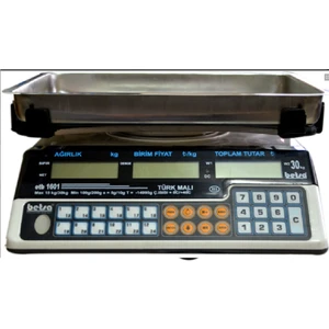 Etb 1601 60KG 10 gr Elektronik Terazi
