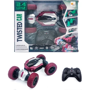 Magic Toys Uzaktan Kumandalı Şarjlı Twisted Car Bordo