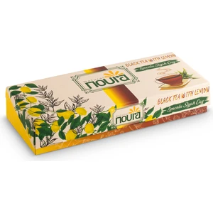 Noura Natural Bardak Poşet Limonlu Siyah Çay 10 Adet
