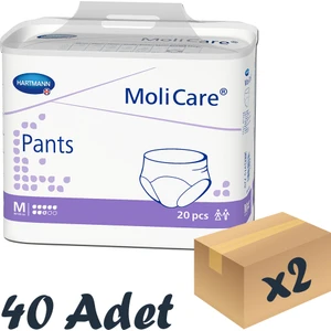 Molicare Pants Emici Külot 8 Damla Medium 20'Li 2 Paket 40 Adet