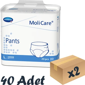 Hartmann Molicare Pants Emici Külot 6 Damla Large 20'Li 2 Paket 40 Adet