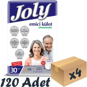 Emici Külot Large 30'Lu 4 Paket 120 Adet