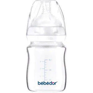 Geniş Ağızlı Isıya Dayanıklı Cam Biberon 120 ml