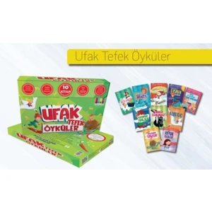 Ufak Tefek Öyküler Hikaye Seti 10 Kitap Test ve Etkinlik Çalışmaları