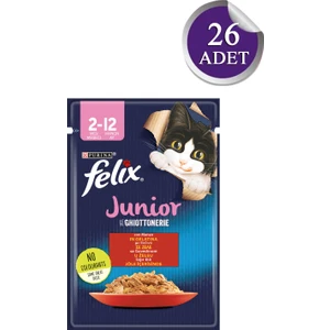 Felix Junior Sığır Etli 26 x 85 gr