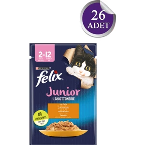 Felix Junior Tavuklu 26 x 85 gr