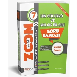 Günay Yayınları Gün&Ay Yayınları 7. Sınıf Din Kültürü ve Ahlak Bilgisi Zoom Soru Bankası