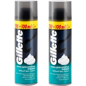 Tıraş Köpüğü Hassas Ciltler Için 300 ml x 2