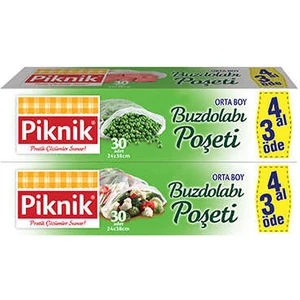 Buzdolabı Poşeti Orta Boy 120'li