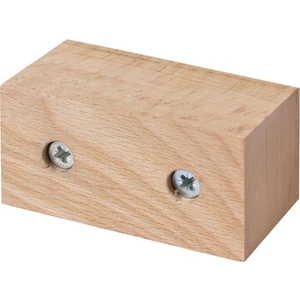 Masa Sandalye Mobilya Ünite Kanepe Sehpa Koltuk Ayak Yükseltici Takoz Ahşap Ayak 4'lü Set Boy 4 cm En 8 cm Boyasız