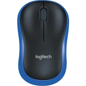 M185 USB Alıcılı Kompakt Kablosuz Mouse - Mavi Siyah