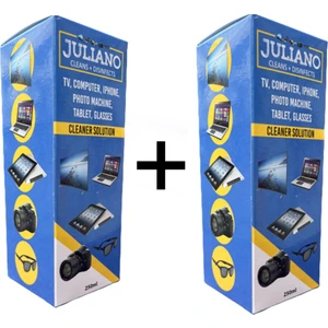 770457772461527 2 Adet Gözlük, Led, Ekran, Laptop, Tablet, Bilgisayar, Televizyon, Cep Telefonu, Kamera, Koruyucu ve Parlatıcı Doğal Temizleme, Temizlik Seti – 250 ml Temizleyici