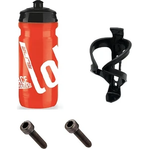 Loli Kırmızı 600ML Bisiklet Matarası + Matara Kafesi