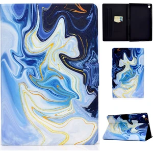 xPhone Store Lenovo Tab M10 Plus TB-X606F Için Voltaj Renk Desen Tablet Koruyucu Deri Kılıf (Yurt Dışından)