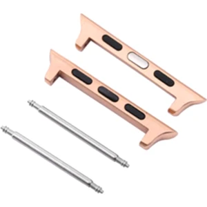 Watch Uyumlu Band Adaptörü Apple Izle 4 Sapanlar Konektörü 44MM Gül Altın (Yurt Dışından)