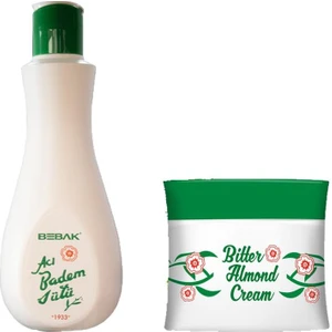 Acı Badem Kremi ve Süt 70ML+215ML 2li Set