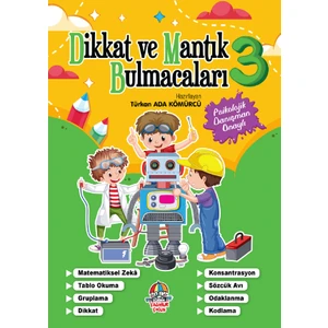 Dikkat ve Mantık Bulmacaları - 3 - Türkan Ada Kömürcü