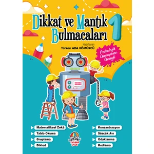 Dikkat ve Mantık Bulmacaları - 1 - Türkan Ada Kömürcü