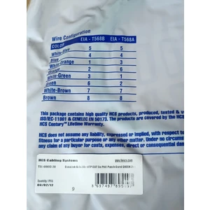 Hcs T5E-00413-20 Datalink   4X2X24 Utp CAT5E Pvc Patch Cord Green 2m