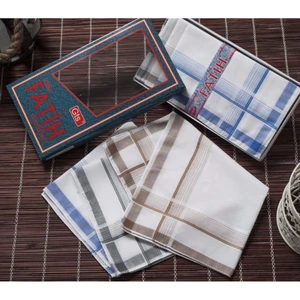 Gözde Fatih Kutulu 40X40 cm 12 Adet Kumaş Mendil Fm 02