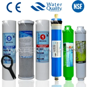 Açık Kasa Su Arıtma Cihazı Filtre 6 Aşamalı Filtre Seti (Nsf Onaylı Vontron Membranlı)