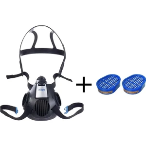 X-Plore 3500 Yarım Yüz Maskesi + A2 Filtre