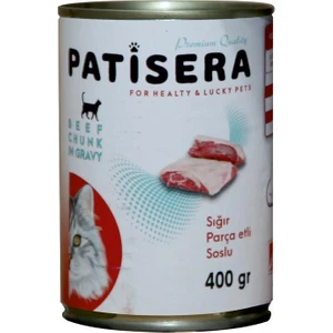 Dana Etli Konserve Yetişkin Kedi Maması 12'li 400 gr