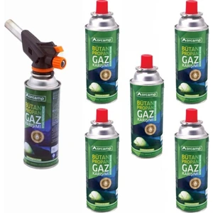 Kamp Kartuş Tüp 227 gr Çakmaklı Pürmüz Set 6'lı Orcamp