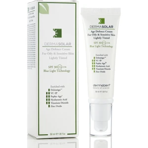 Dermasolar® Oily & Sensitive Skin (Yağlı ve Hassas Ciltler Için) Lightly Tinted 50ML