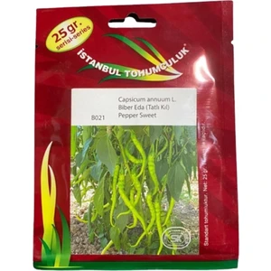 Istanbul Tohumculuk Biber Eda Tatlı Kıl 25 gr