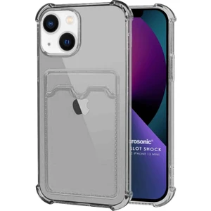 Apple iPhone 13 Mini Card Slot Shock Kılıf Siyah