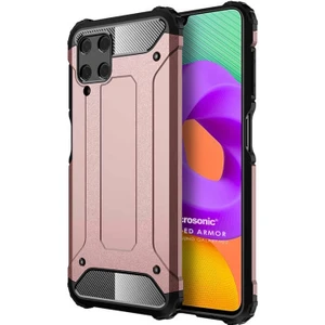 Samsung Galaxy M22 Kılıf Rugged Armor Rose Gold