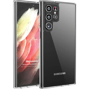 Samsung Galaxy S22 Ultra Kılıf Transparent Soft Beyaz