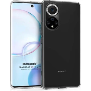 Honor 50 Kılıf Transparent Soft Beyaz
