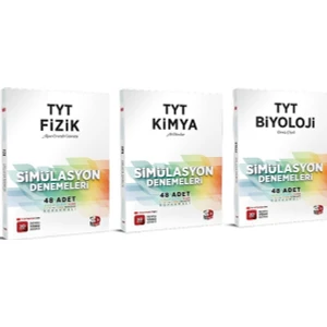 3D Yayınları TYT Fizik Kimya Biyoloji Deneme Seti