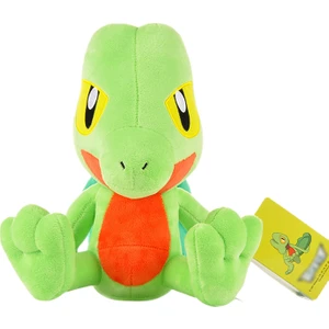 Shenzhen Xin Xin Kid-Treecko Pokemon Peluş Oyuncak 24CM - Yeşil (Yurt Dışından)