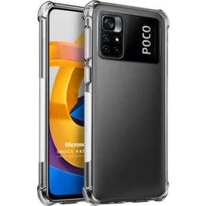 Xiaomi Poco M4 Pro Kılıf Shock Absorbing Şeffaf