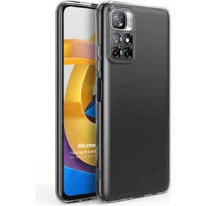Xiaomi Poco M4 Pro Kılıf Transparent Soft Beyaz