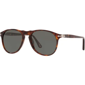 PERSOL  9649-S 24/58 55  Erkek KAHVE Yuvarlak Çerçeve Güneş Gözlüğü