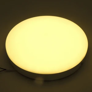 Yuvarlak Dış Mekan Sıva Üstü 20W Led Panel Armatür Trafolu Gün Işığı Işık