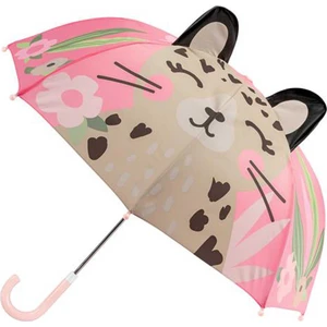 Stephen Joseph 3 Boyutlu Şemsiye Leopar Pembe