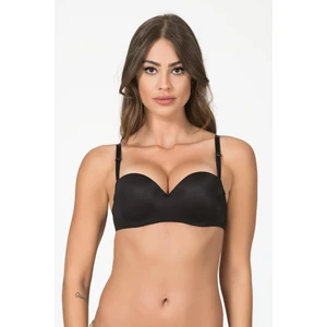 Straples Dolgulu Sütyen Siyah 1110P