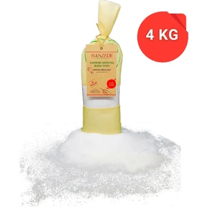 Hanzade Bitkisel 84 Mineralli Çankırı Kristal Toz Kaya Tuzu Bez Torba 4 kg