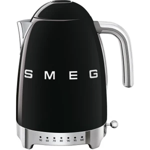 Smeg Siyah Isı Ayarlı Kettle KLF04BLEU